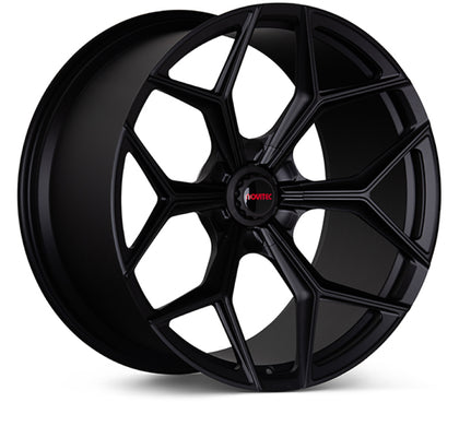 Vossen x Novitec NL4-5L 21x9.5 ET:30 Satin Black Lamborghini Revuelto Front Wheel