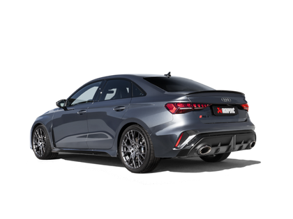 Akrapovic 2022+ Audi RS 3 Sedan (8Y) Evolution Line Catback - Titanium