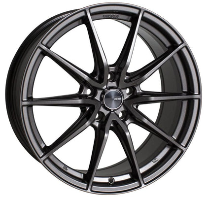 Enkei DRACO 17x7.5 5x100 45mm Offset 72.6mm Bore Anthracite Wheel (representative: same model & finish, other size)
