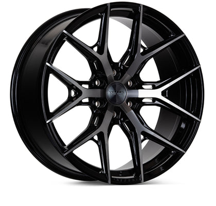 Vossen HF6-4 18x8.5 - 6x139.7 - ET35 - Mid - 106.1 - Tinted Gloss Black Wheel