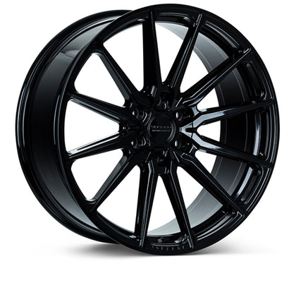 Vossen HF6-1 24x10 / 6x139.7 / ET35 / Deep / 95.1 CB - Gloss Black Wheel