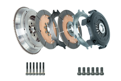 DKM Clutch 11-13 BMW 135i 215mm Ceramic Twin Disc MRX Clutch Kit w/Flywheel (850 ft/lbs Torque)