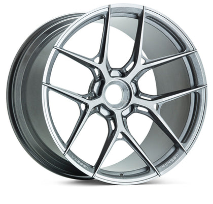 Vossen Forged S21-01 - 22x11.5 - 5x132 - ET24 - 66.5 - Brushed Light Smoke Wheel - BMW M5 G9x Fitmen