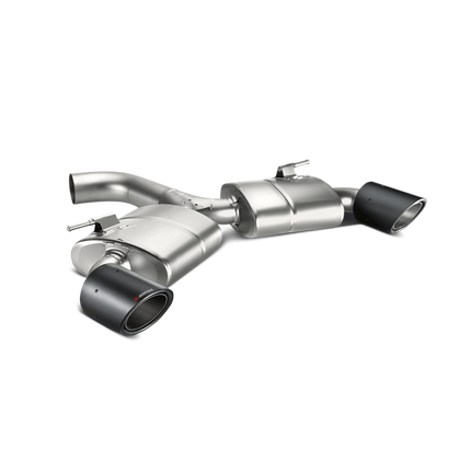 Akrapovic 17-18 Volkswagen Golf (VII) GTI FL Performance Slip-On Line (Titanium) w/ Carbon Tips