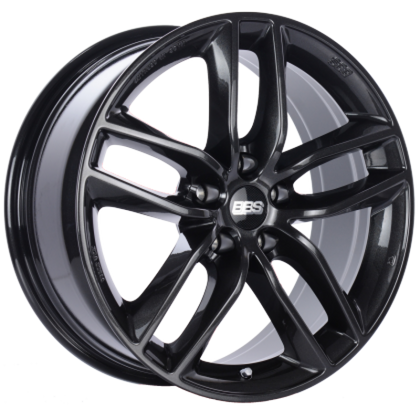 BBS SX 20x9 5x120 ET42 Crystal Black Wheel -82mm PFS/Clip Required