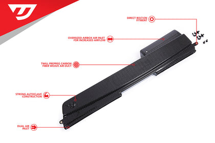 Unitronic Carbon Fiber Air Duct for Tiguan MK2 2.0 TSI