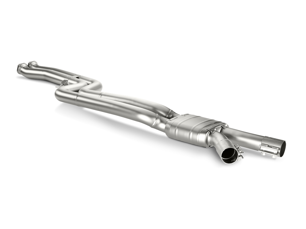 Akrapovič BMW M3 (F80) / BMW M4 (F82, F83) Evolution Link pipe set (Titanium) — E-BM/T/3 — manufacturer photo 1