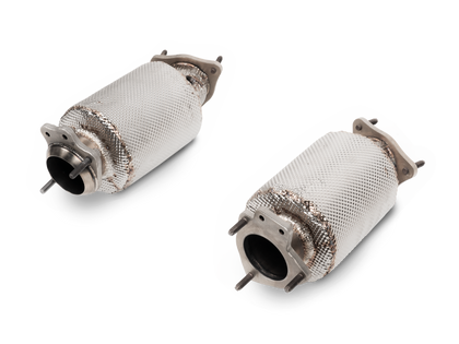 Akrapovič Chevrolet Corvette Stingray (C8) / Chevrolet Corvette Stingray (C8) - OPF/GPF Link Pipe Set w/o Cat (SS) — L-CO/SS/2 — manufacturer photo 1