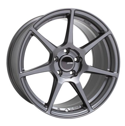 Enkei TFR 19x8.5 5x114.3 35mm Offset 72.6 Bore Diameter Matte Gunmetal (representative: same model & finish, other size)