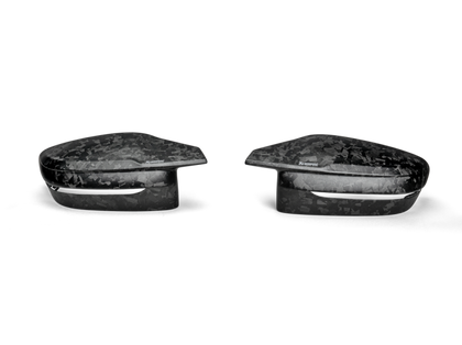 Akrapovic BMW M2 Coupe (G87) Chopped Carbon Fiber Mirror Cap Set - Matte