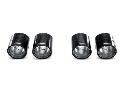 Akrapovic 07-13 BMW M3 (E90/E92/E93) Tail Pipe (Carbon) - Single