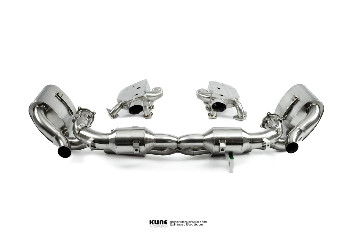 Kline Porsche 993 Turbo exhaust range — manufacturer photo 1