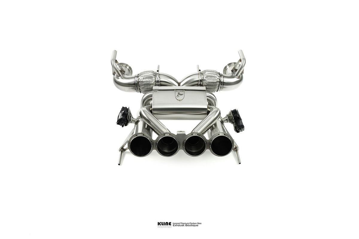 Kline McLaren 765LT exhaust range — manufacturer photo 1
