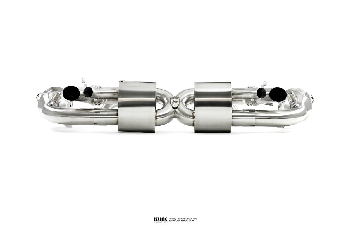 Kline Porsche 992 Carrera exhaust range — manufacturer photo 1