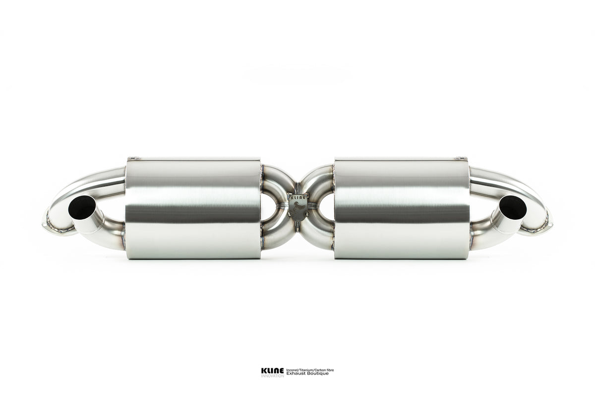 Kline Porsche 996 Turbo exhaust range — manufacturer photo 1