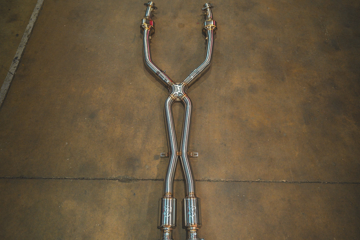 Valvetronic Designs BMW M3 E9x V2 Midpipe — manufacturer photo 1