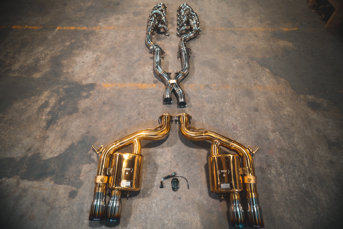 Valvetronic Designs Ferrari 599 RACE F1 Valved Exhaust system