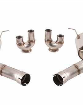 AWE Tuning BMW F10 M5 Touring Edition Axle-Back Exhaust Chrome Silver Tips