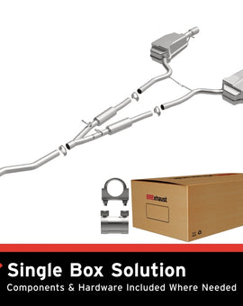 MagnaFlow BRE Exhaust Kit 05-09 Audi A4 2.0L