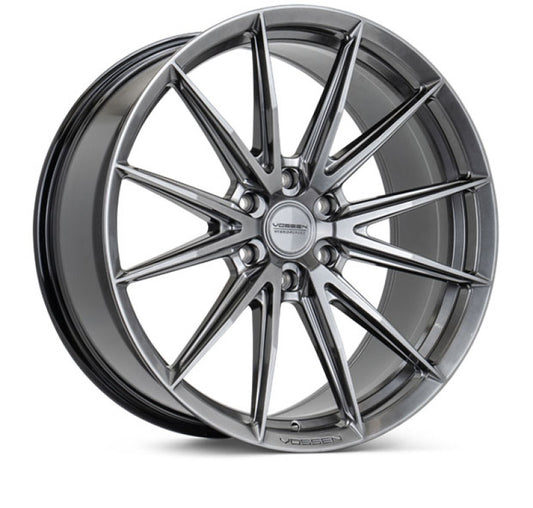 Vossen HFX-2 22x9.5 / 6x139.7 / ET20 / Deep Face / 106.1 - Hyper Black Wheel