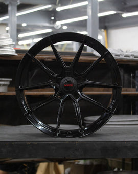 Vossen x Novitec NF10 21x9.5 ET:28 Gloss Black Ferrari SF90 Front Wheel