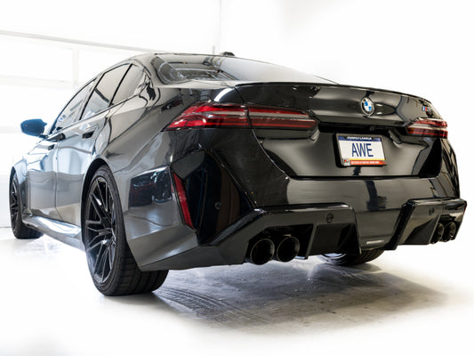 AWE BMW G90/G99 M5 Touring Edition Catback Exhaust - Diamond Black Tips