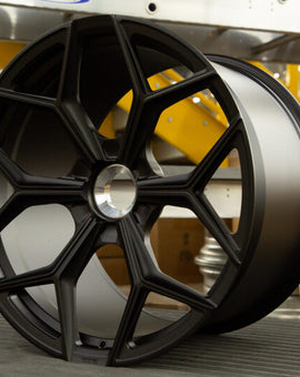 Vossen x Novitec NL4-Cl 20x9 ET:24 Satin Black Lamborghini Aventador Front Wheel