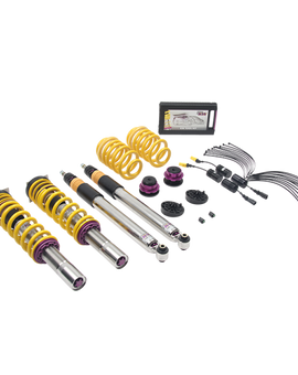 KW Coilover Kit V3 2017+ Audi A4 (B9) Sedan 2wd w/ Electronic Dampers