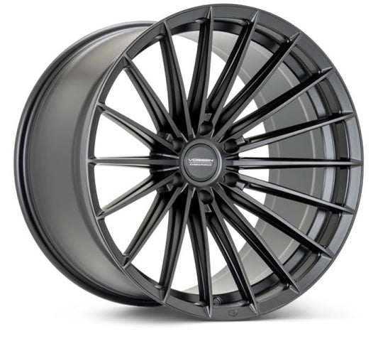 Vossen HFX-4 18x9 - 6x135 - ET0 - Super Deep - 87.1 - Satin Black Wheel