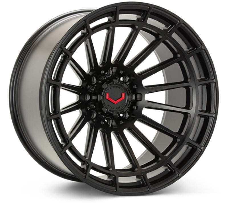 Vossen LCX-01 22x10 - 8x180 - ET18 - Super Deep - 124.3 - Satin Black Wheel