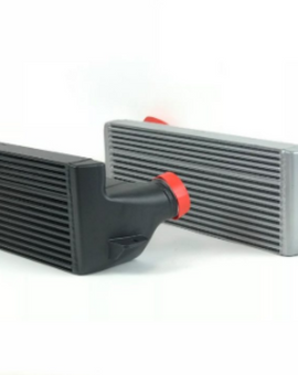 CSF 04-13 BMW 335i/xi (E90/E91/E92/E93) High Performance Stepped Core Bar/Plate Intercooler - Silver