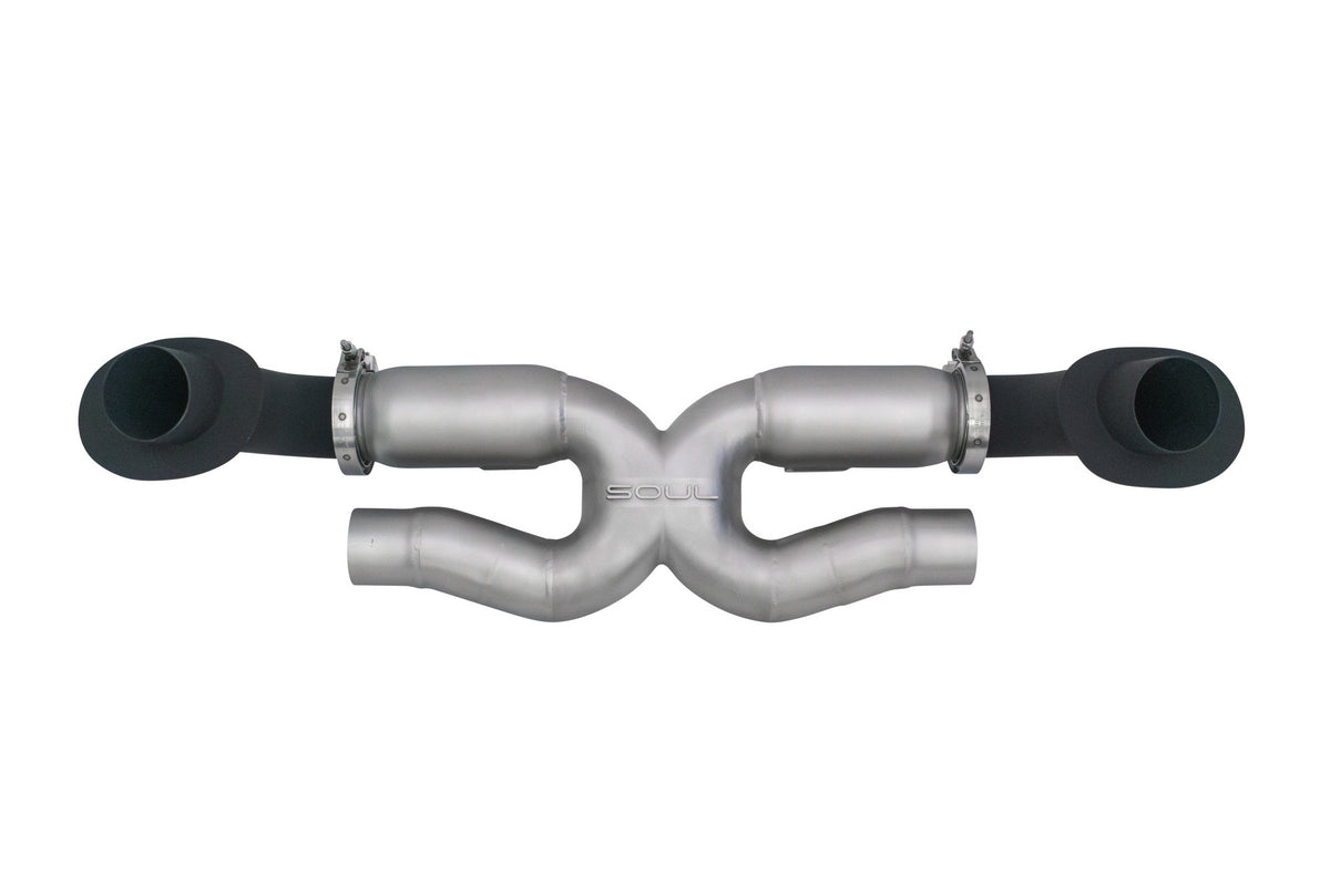 Soul Performance Porsche 992.2 Carrera (Base / T / S) X-Pipe Exhaust System