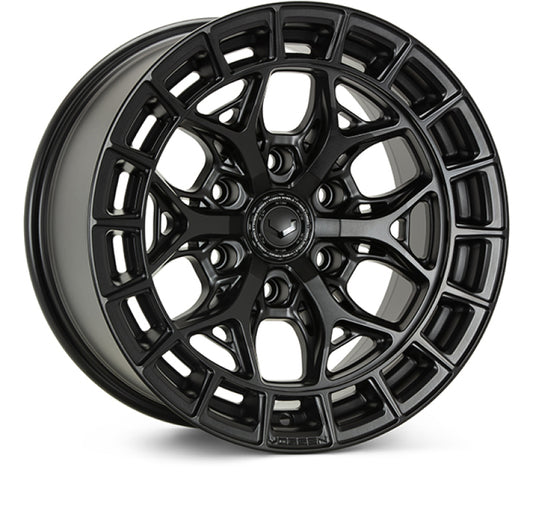 Vossen HFX-6 22x10 - 6x135 - ET-18 - Super Deep - 87.1 - Satin Black Wheel