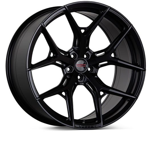 Vossen HF5 - 20x9.5 - ET25 - 5x130 - 84.1 - Deep - Satin Black Wheel