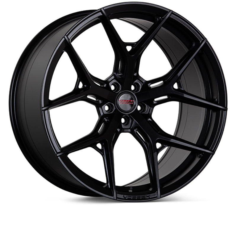 Vossen HF5 - 22x10.5 - ET30 - 5x112 - 66.56 - Deep - SB - Satin Black