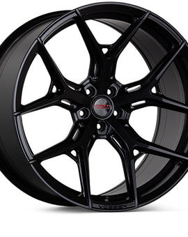 Vossen HF5 - 20x10.5 - ET32 - 5x114.3 - 70.6 - Deep - Satin Black Wheel