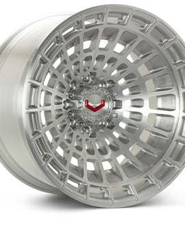 Vossen LCX-04 24x14 - 8x165.1 - ET75 - Mega Deep - 125.1 - Brushed Gloss Clear Wheel
