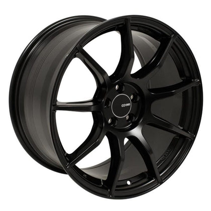Enkei TS9 17x9 5x100 45mm Offset 72.6mm Bore - Black Wheel (representative: same model & finish, other size)