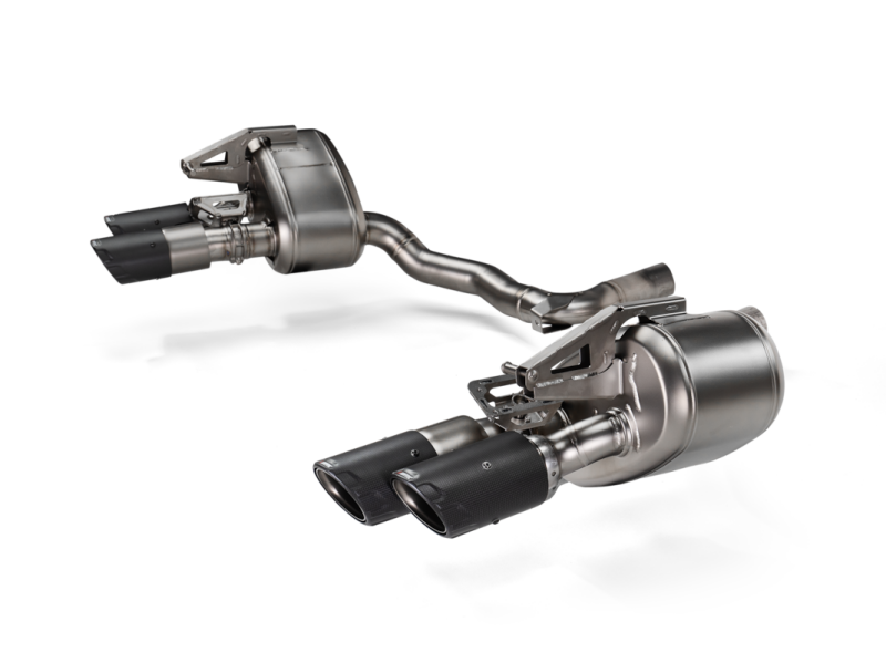 Akrapovic 2024+ Porsche Panamera Slip-On Line (Titanium) w/ Carbon Tips
