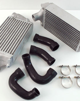 AWE Tuning 997TT/GT2 Performance Intercoolers - Black Hoses
