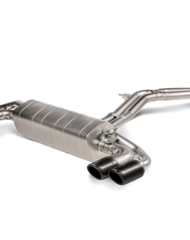 Akrapovic 2019+ Porsche Cayenne S/Coupe (536) Evolution Line Cat Back (Titanium) (Req. Tips)