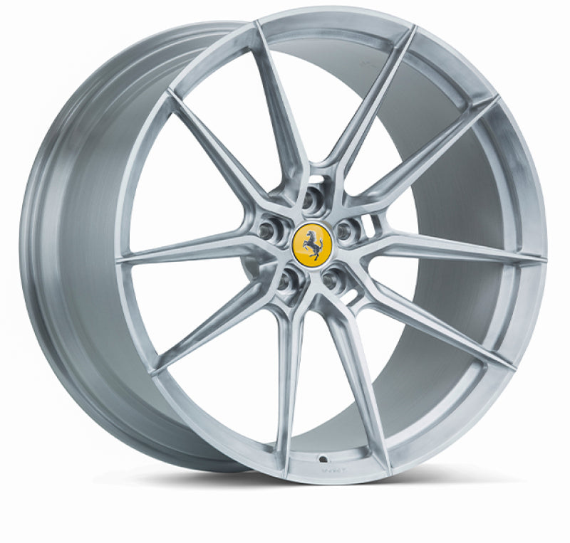 Vossen x Novitec NF9 22x9.5 ET:34 Brushed - Gloss Clear Ferrari Purosangue Front Wheel