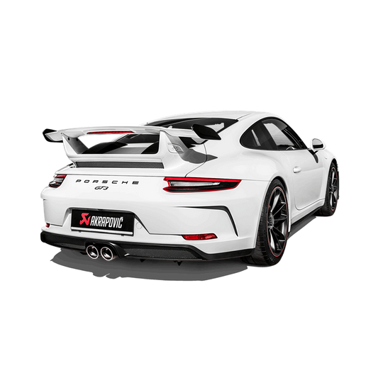 Akrapovic 2018 Porsche 911 GT3 (991.2) Slip-On Race Line (Titanium) w/Titanium Tail Pipe Set