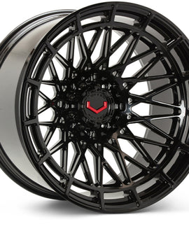 Vossen LCX-03 24x10 - 8x170 - ET+15 - Deep - 125.1 - Gloss Black Wheel
