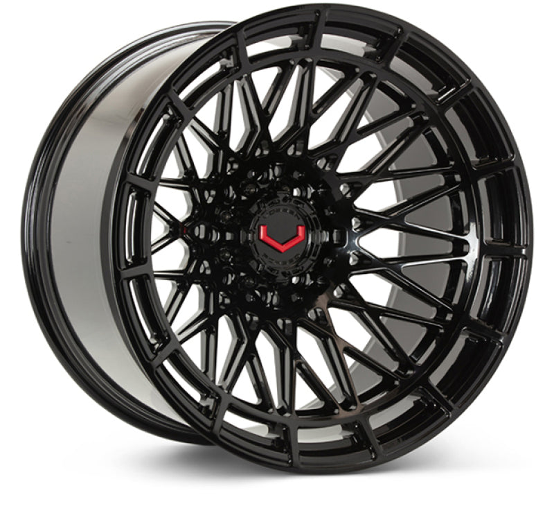Vossen LCX-03 24x12 - 8x165.1 - ET44 - Ultra Deep - 125.1 - Gloss Black Wheel