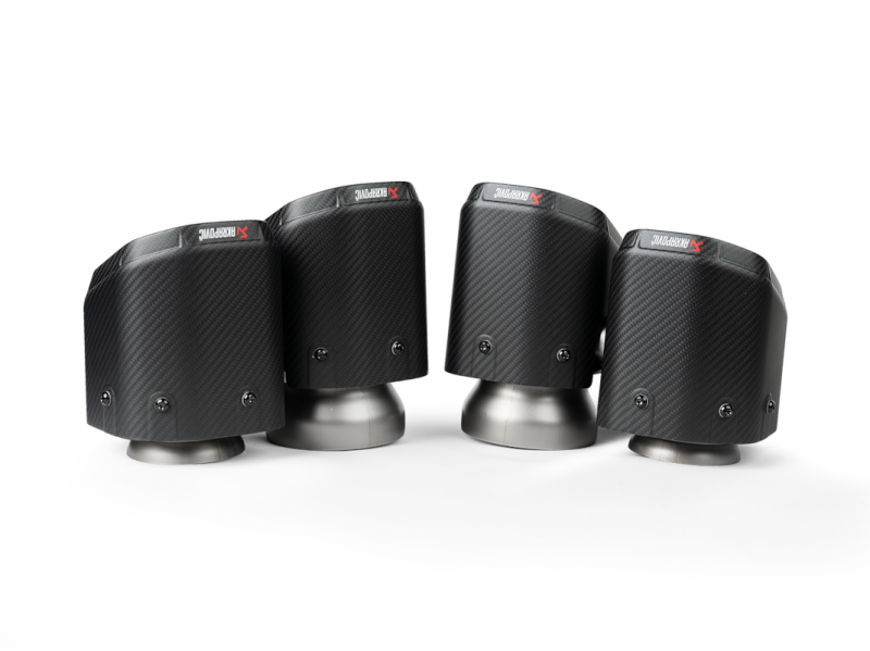 Akrapovic 2024+ BMW M5 (G90) Carbon Fiber Tail Pipe Set (Hexagonal)