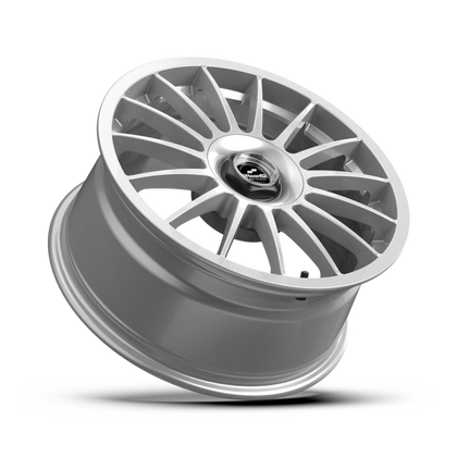fifteen52 Podium 19x8.5 / 5x114.3 BP / 35 ET / 73.1 CB / 6.14 BS / Speed Silver Wheel