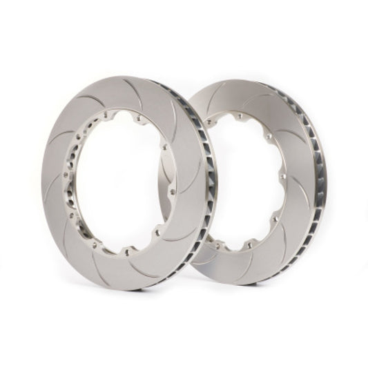 GiroDisc 09-12 Lamborghini Gallardo w/ CCM 380x36mm Front Replacement Rings