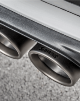 Akrapovic 2018 Porsche 911 GT3 (991.2) Tail Pipe Set (Titanium)