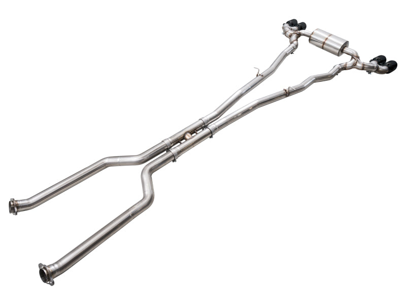 AWE BMW G90/G99 M5 Touring Edition Catback Exhaust - Diamond Black Tips